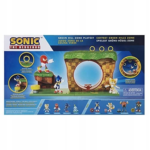 JAKKS PACIFIC SONIC THE HEDGEHOG SONIC GREEN HILL ZONE SET