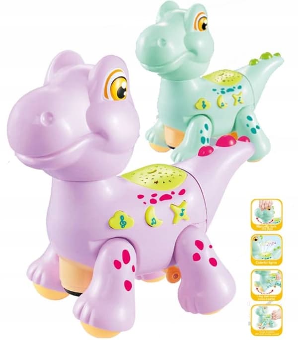CUTE DINOSAUR DINUŚ – SOUND AND LIGHT PROJECTOR