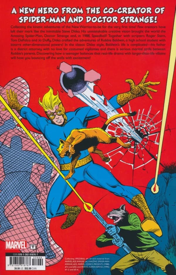 Speedball: The Masked Marvel – group work