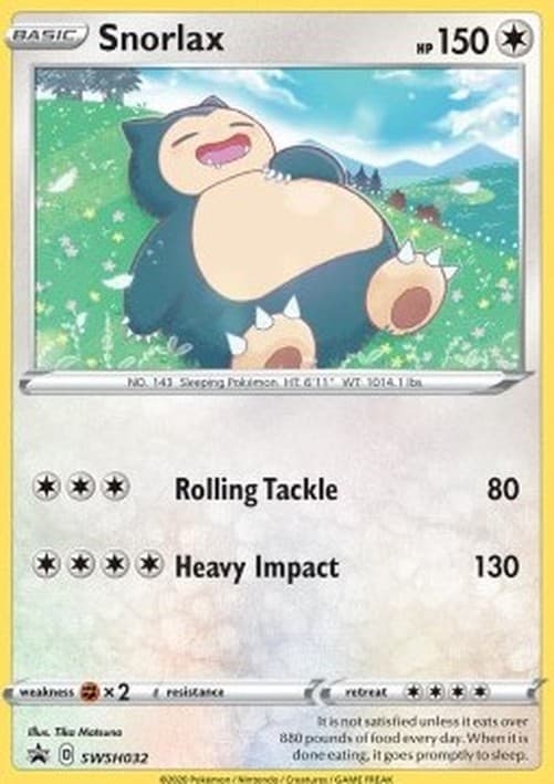 Pokemon TCG Snorlax