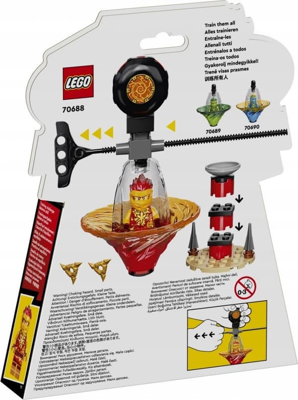 LEGO Ninjago Kai’s Spinjitzu Warrior Training 70688