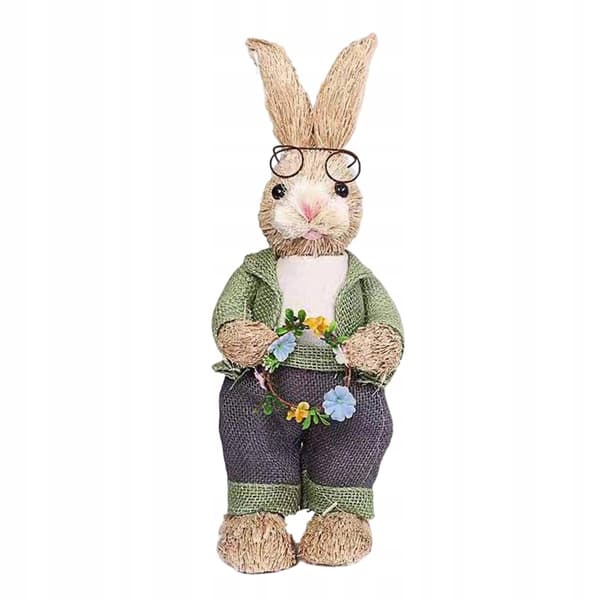 Symulation Rabbit Desktop Figurine, Children's Toys, Garden A
