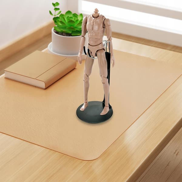 Adjustable display stand for 1/6 scale action figures, suitable for 12-inch figures, black