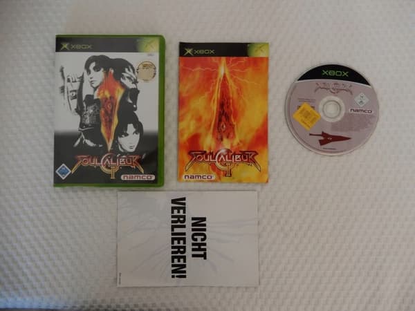 Soulcalibur II 2 for the Microsoft Xbox Classic console #6100