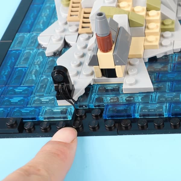 LED Lighting Lighting set for Hogwarts Castle and the surrounding area