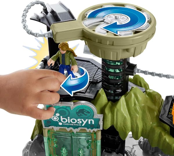 DINOSAUR LABOURATORY: FIGURINES WITH A VEHICLE FOR ACTION – AGES 3–8