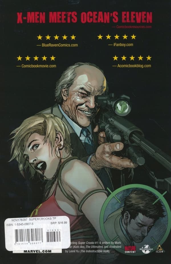 Supercrooks: Mark Millar, Nacho Vigalondo