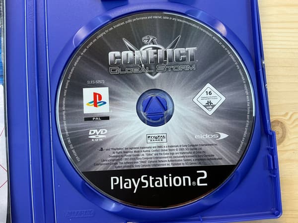 CONFLICT GLOBAL STORM – Ideal Edition – PS2 Complete Set