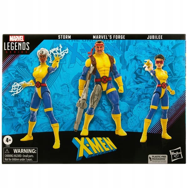 Storm, Forge & Jubilee (X-Men) set from the Marvel Legends range