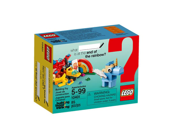 LEGO Classic 10401 Building Bigger Thinking – Rainbow Fun 2018!