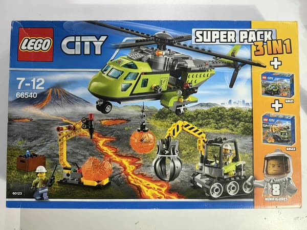 LEGO City 66540 Volcano Value Pack NEW