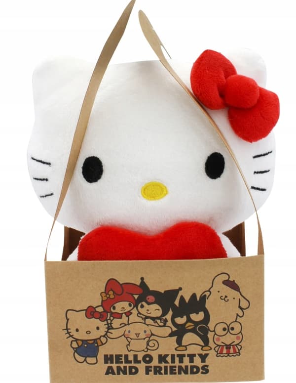HELLO KITTY Hello Kitty Heart Mascot Figurine – 14cm