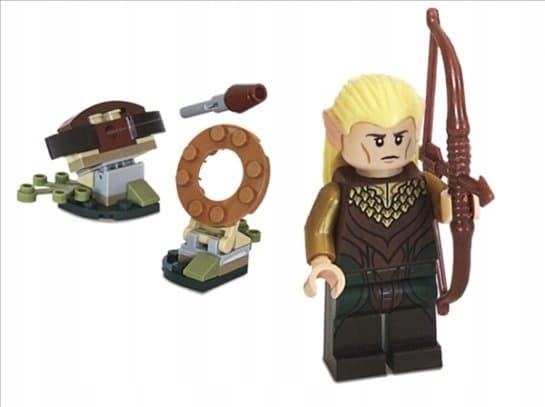 LEGO The Hobbit 30215 – Legolas Green Leaf – UNIQUE 2013