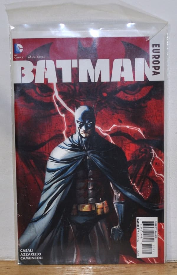 THE PERFECT SET: Batman Europa 1–4, 2016, DC Comics, ANG SC