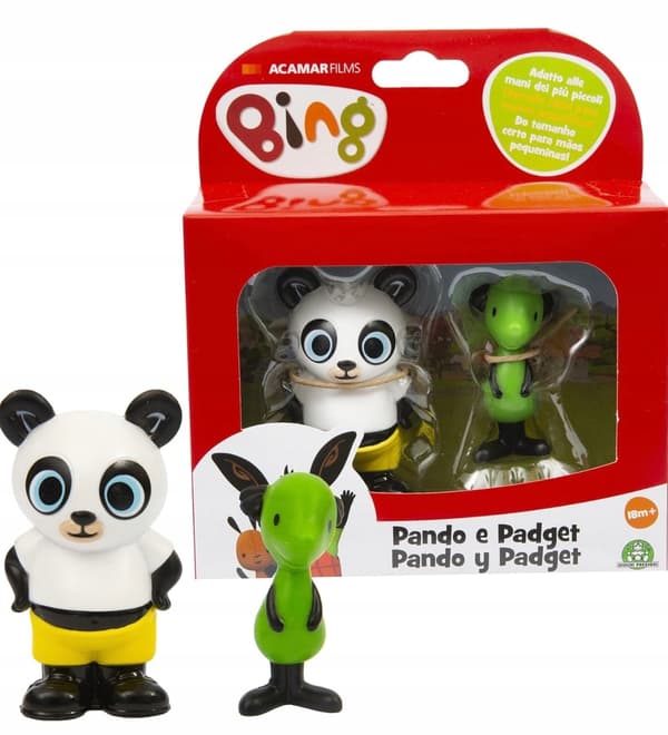 Bing Set of 2 Pando Pola Figures