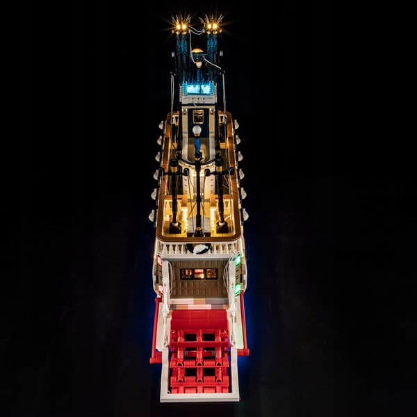 Lighting set for the LEGO IDEAS River Steamer 21356