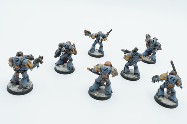 Warhammer 40k Space Wolves Pack – set of 7 plastic miniatures