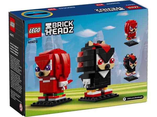 LEGO BrickHeadz 40672 – Sonic the Hedgehog: Knuckles and Shadow
