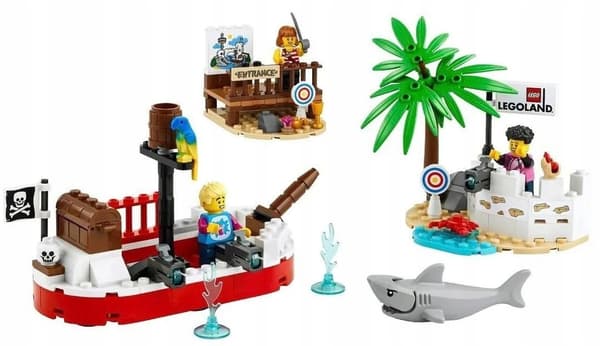 LEGO LEGOLAND 40710 – Pirate Splash Battle – Pirate Ship