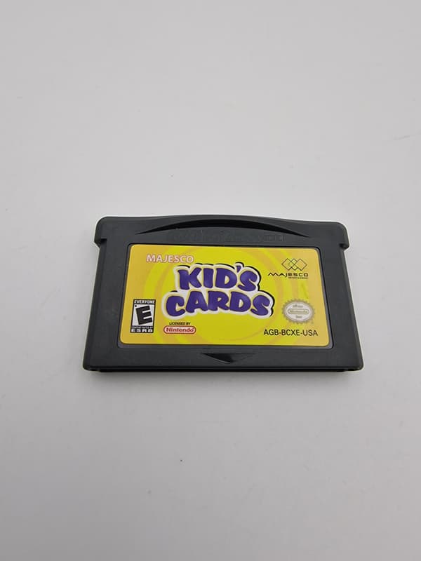 GAME BOY ADVANCE KID'S CARDS – ORIGINAL