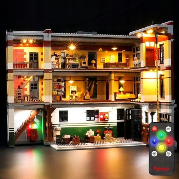 BRIKSMAX LED Lighting Set for the LEGO Ghostbusters Fire Station