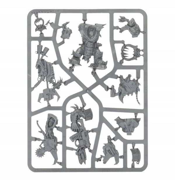 Warhammer 40,000: ORKS – Ork Warboss with Attack Squig