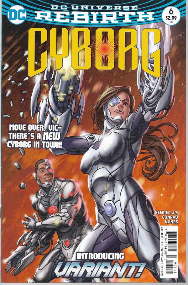 DC Cyborg Comic 1–8/2016 (in English)