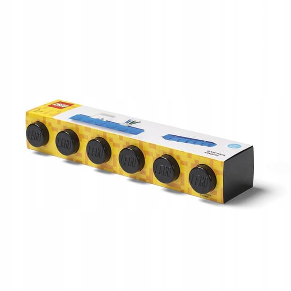 LEGO LONG SHELF BRICK 6 BLACK 41121733