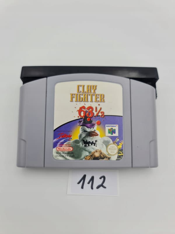 NINTENDO 64 CLAY FIGHTER 63 1/3