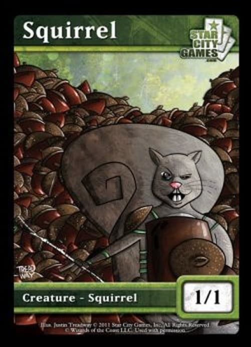 Magic: The Gathering Squirrel Token