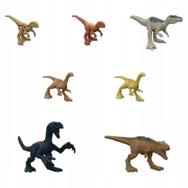 Jurassic World Minis Dinosaur Danger Dinosaurs Travel Case SET