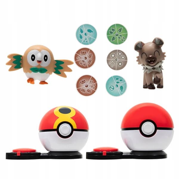 Pokémon Surprise Attack: Rowlet vs. Rockruff W2 – 4+