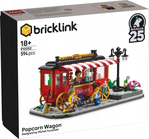 LEGO BrickLink 910052 Popcorn Wagon