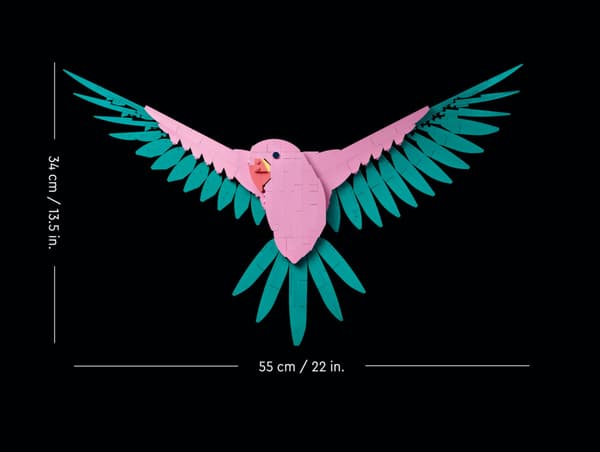 LEGO 31211 ART – ANIMAL COLLECTION – MACAWS