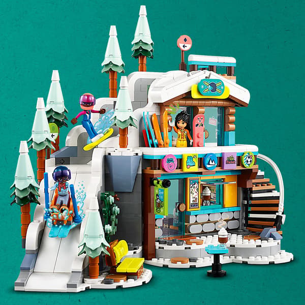 Friends 41756 Ski resort with a café