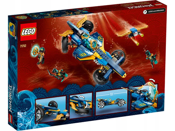 LEGO NINJAGO 71752 NINJA UNDERWATER HELICOPTER