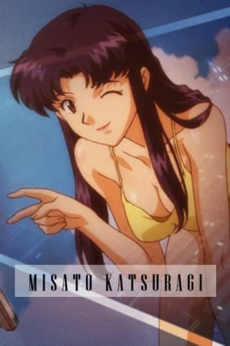 Misato Katsuragi Notebook: Lined Pages Notebook, Small Size, 6x9 inches / 1