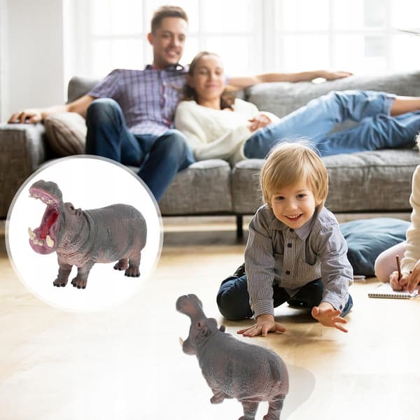 1 HIPPO FIGURINE FOR CHILDREN – TOY