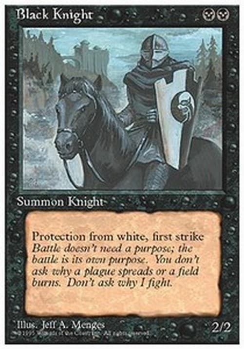 Magic: The Gathering Black Knight