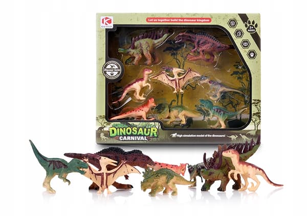 Dinosaurs, 8-piece set