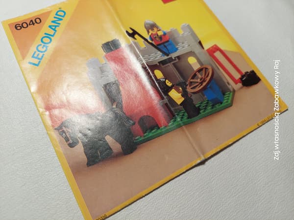 LEGO instructions for set 6040