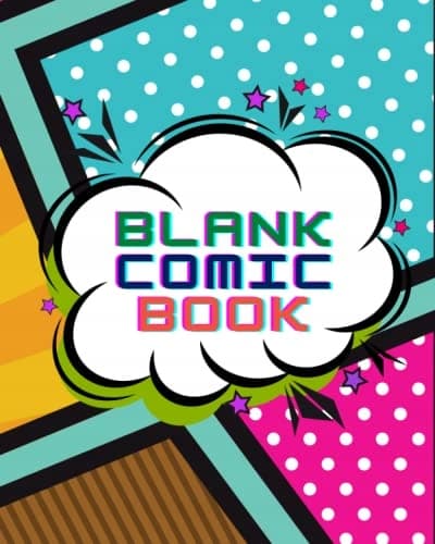 Blank Comic Book: 100 Different Pages | Blank Comic Templates | Notebook