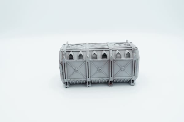 Warhammer 40k Munitorum Armoured Container – plastic terrain piece