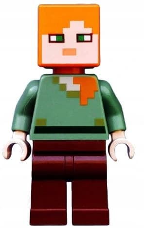 LEGO ‘Alex’ Minifigure (min017) – Minecraft