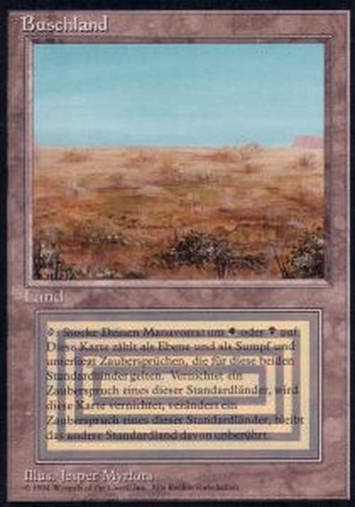 Magic: The Gathering Scrubland