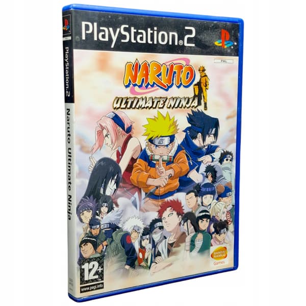 NARUTO ULTIMATE NINJA PS2 game – Sony PlayStation 2 (PS2) retro game
