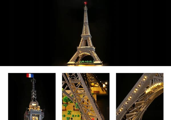 Lighting: LED Set for the LEGO Eiffel Tower 10307
