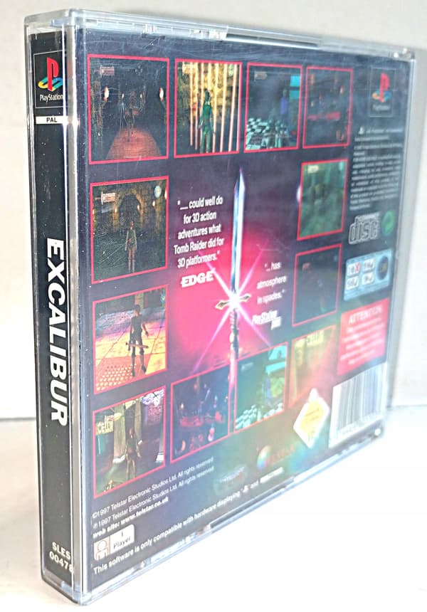 Excalibur PSX 3XA game