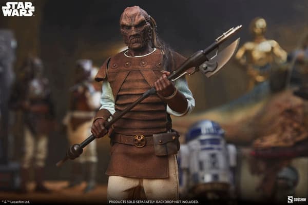 Sideshow 1/6 Scale Pagetti Rook Action Figure from Star Wars, 32 cm