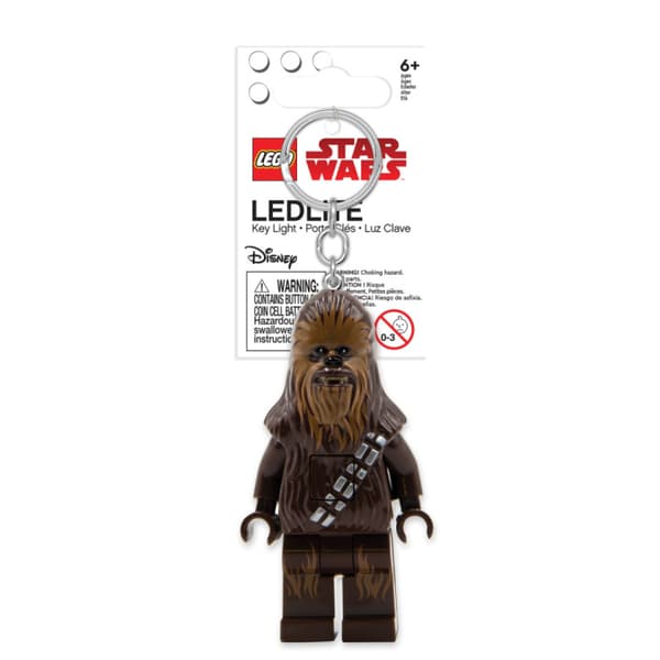 LEGO STAR WARS CHEWBACCA LED KEY RING LGL KE100H